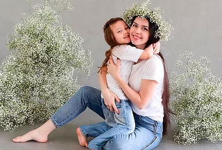 Sesión de Fotos Dia de la Madre + Fondo + Vestuario + Fotos 