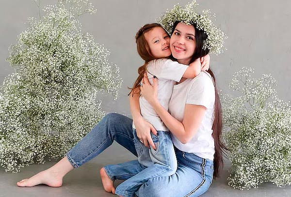 Sesión de Fotos Dia de la Madre + Fondo + Vestuario + Fotos 