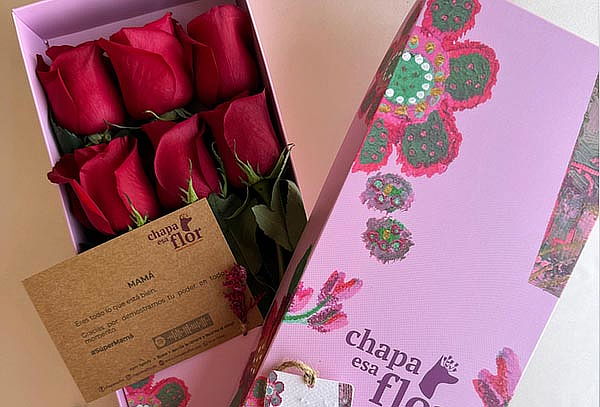 Box Premium Mamá con 6, 9 y 12 Rosas Rojas y Más 