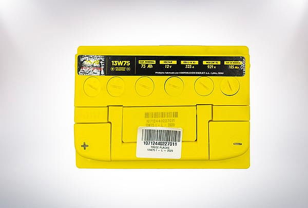 Batería ENERJET Intensiva Modelo: 13W75 I - Voltaje:12 V 