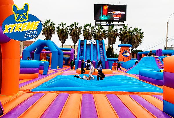 2x1 en Xtreme Fly, Inflables en Plaza Lima Sur