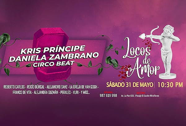 Entrada General para Locos de Amor en Jazz Zone - Miraflores