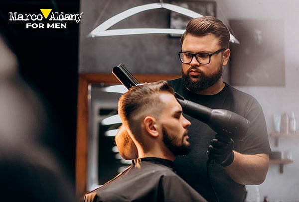 Corte Caballero + Masaje Capilar + Lavado - Aldany For Men