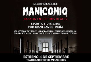 Entrada a Obra Teatral "Manicomio" Miraflores 