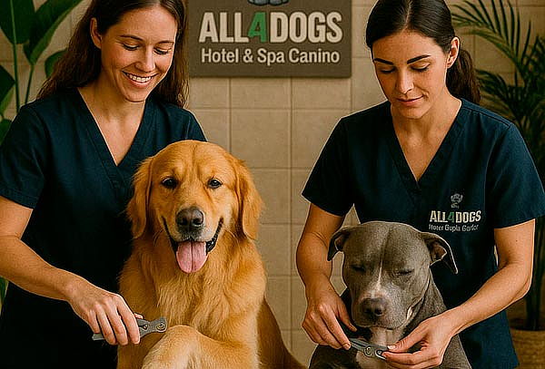 Spa Canino - Baño + Secado + Corte + Antipulgas y  Más 