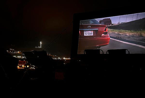 Cine en la Playa + Canchita + Gaseosa + Zona Fotos + Fogata 