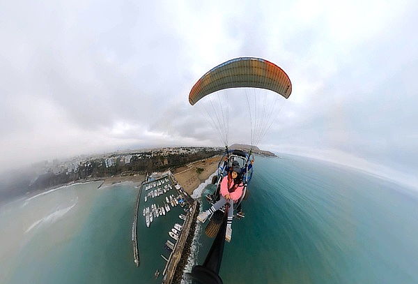 Vuela en pareja: Parapente (Paratrike): Video HD + Seguro
