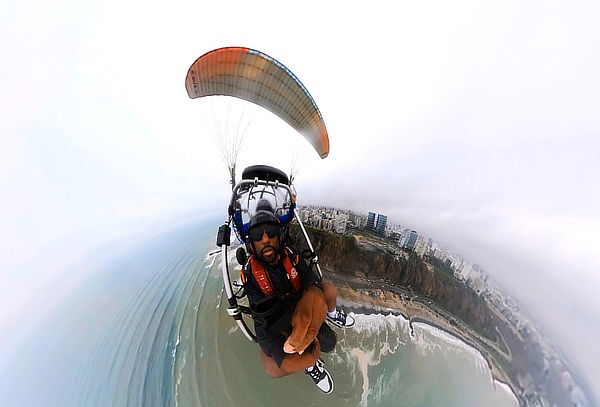 Vuela en pareja: Parapente (Paratrike): Video HD + Seguro
