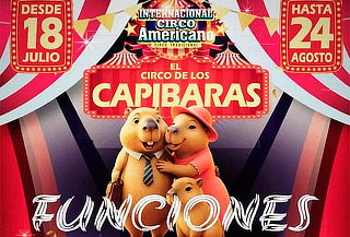 Entrada al CIRCO INTERNACIONAL AMERICANO 2025 Entrada al CIRCO INTERNACIONAL AMERICANO 2025