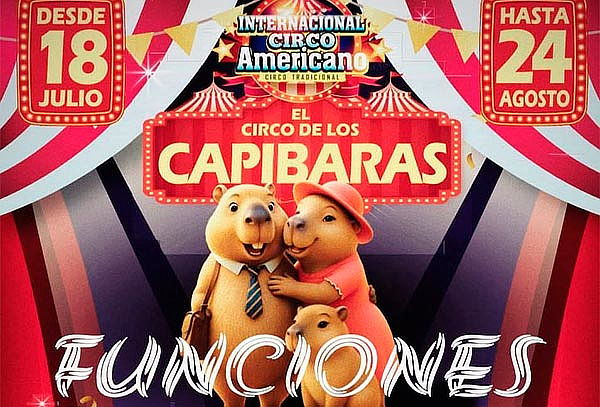 Entrada al CIRCO INTERNACIONAL AMERICANO 2025