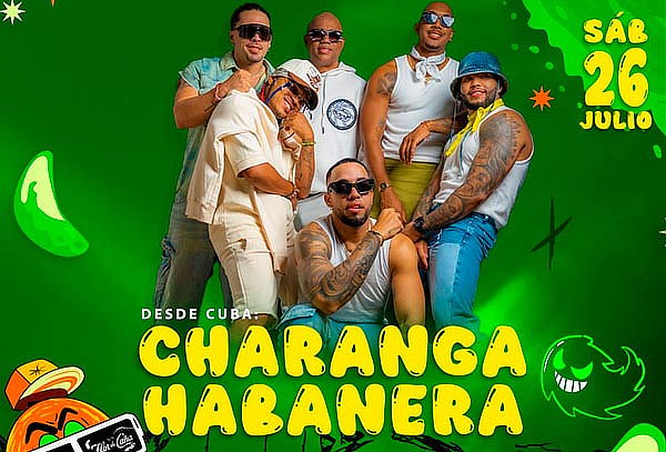 Entrada para LA CHARANGA HABANERA el 26 de Julio en Cocos 