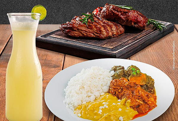 Buffet de Carnes + Acompañamientos + Media Jarra de Limonada