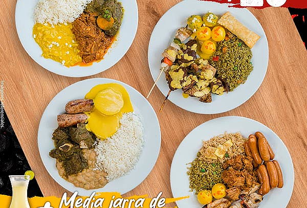 Buffet Criollo  + Media Jarra de Limonada