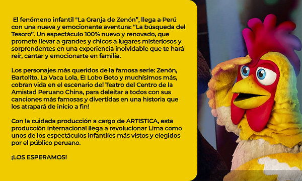 SHOW OFICIAL LA GRANJA DE ZENON