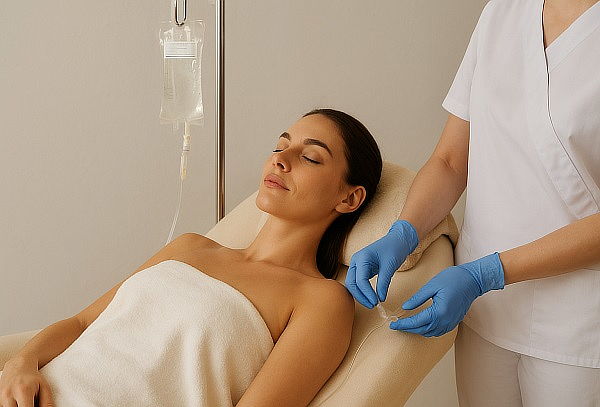 Aplicación de Cocktail Lipolysis IV quema grasa