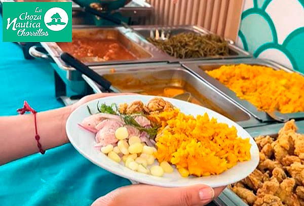 ALMUERZO BUFFET: Marino y Criollo en La Choza Náutica