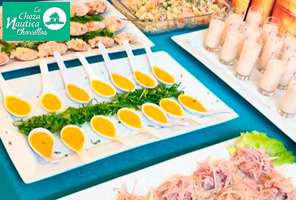 ALMUERZO BUFFET: Marino y Criollo en La Choza Náutica