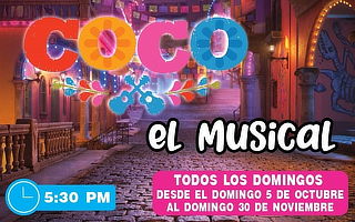 Entrada a la Obra Teatral "COCO el Musical"