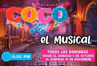 Entrada a la Obra Teatral "COCO el Musical"