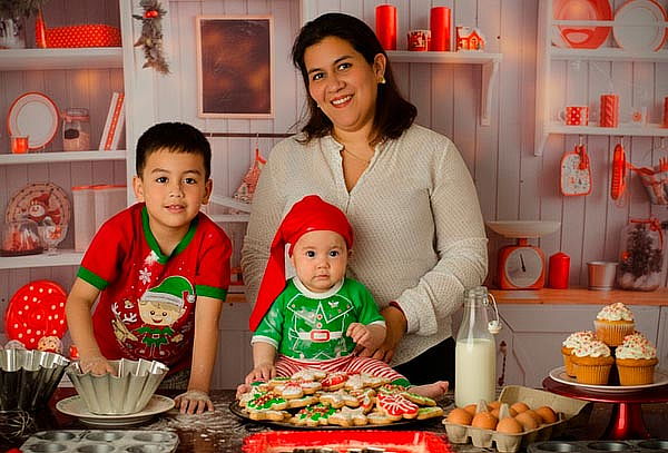 Sesión de Foto Navideña Familiar + Fotos Impresas y Más