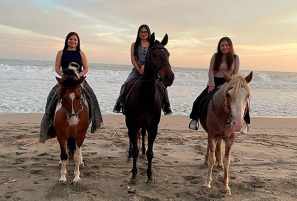 Paseos a Caballo + Mini Granjita: Ruta a la Playa y Más