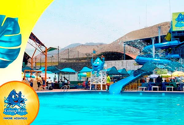 Full Day en Laguna Azul Centro Piscinas y Toboganes