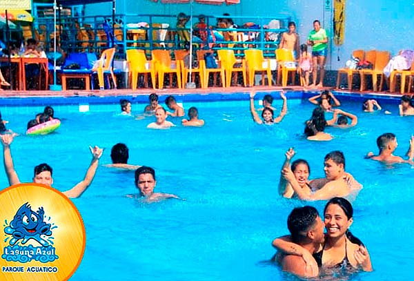 Full Day en Laguna Azul Centro Piscinas y Toboganes