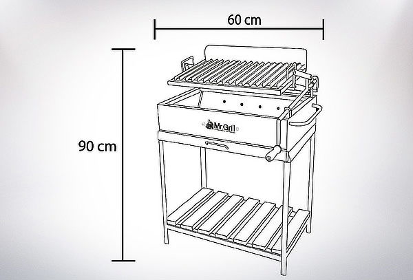 Parrilla Argentina: Fierro + Laminas Antiadherentes y Más