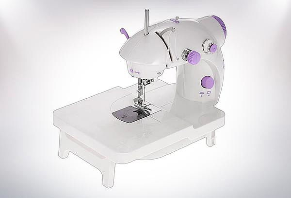 Mini Máquina de Coser Electrónica con Mesa de Apoyo