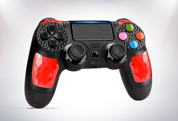 Control Inalámbrico Compatible PS4 PC Laptop Recargable USB