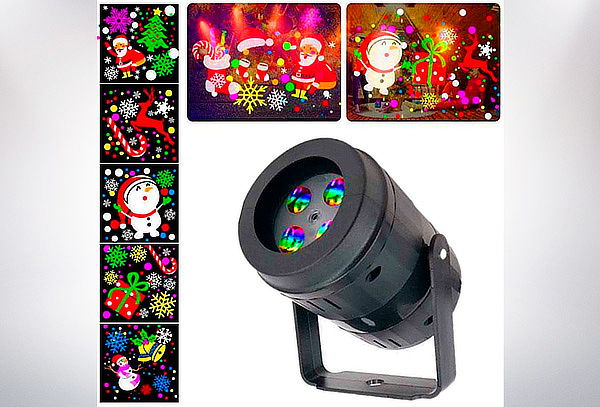 LED Proyector de Imágenes de Navidad Exterior Coloridos