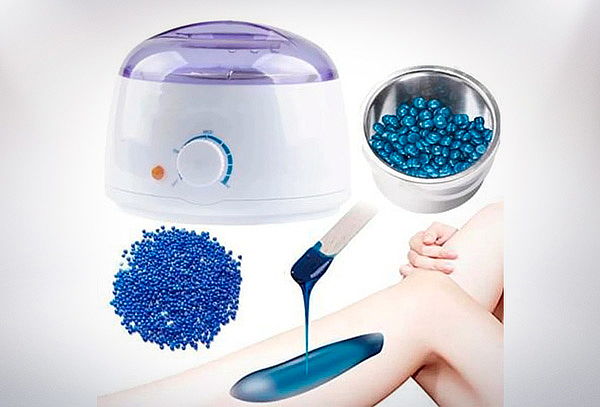 Combo Depilacion Cera Olla y Palitos Kit Derretidor