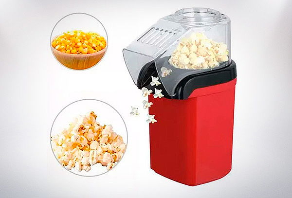 Máquina Eléctrica para hacer Palomitas con Aire Caliente 