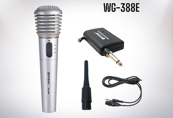 Micrófono Inalámbrico con Cable