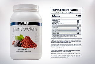 Proteina VEGANA de 900 gramos de NutriForce Sports 