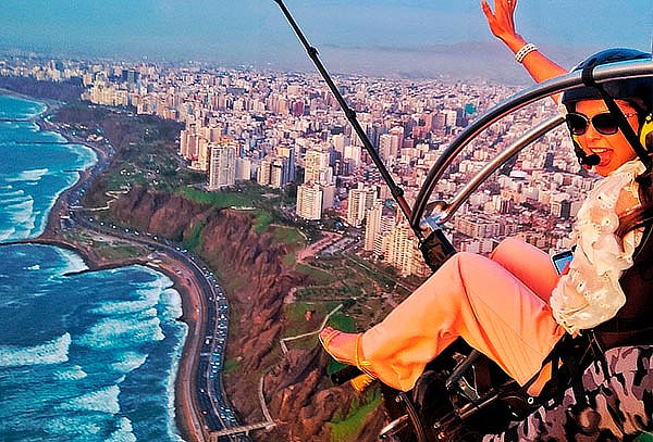 Vuelo en Parapente en la Costa Verde + Video + Seguro y Más