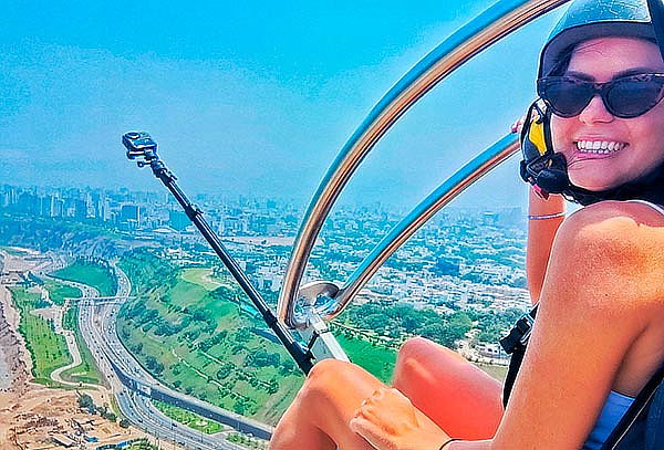 Vuelo en Parapente en la Costa Verde + Video + Seguro y Más