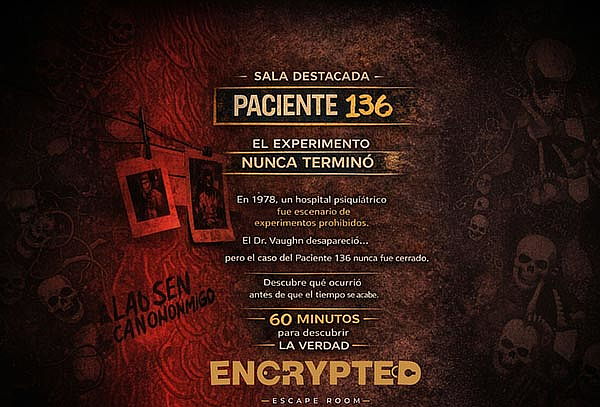 60 Minutos en Escape Room + Fotos +  Elementos y Más