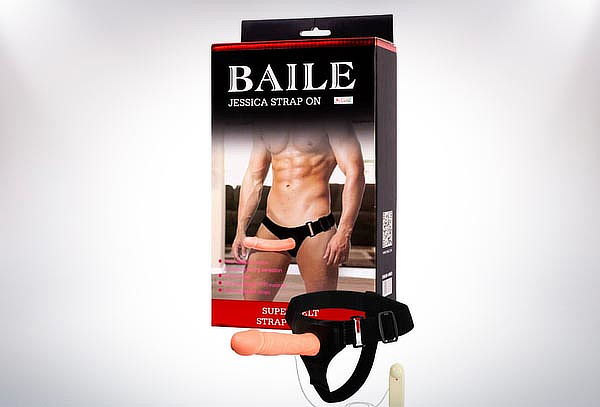 Arnés Consolador BAILE STRAP, 19x4 CM