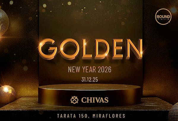 Entrada para Fiesta GOLDEN - Año nuevo 2026 en Miraflores
