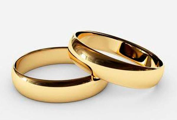 Aros de Matrimonio en Oro 18K + Cajita Pana + Regalo