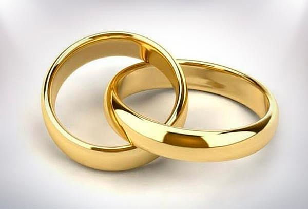 Aros de Matrimonio en Oro 18K + Cajita Pana + Regalo