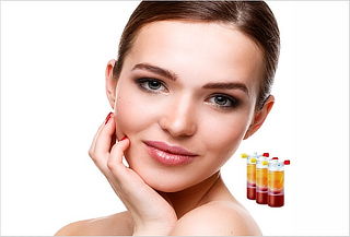 6 Tubos de PRP Rostro + Cuello + Escote + Facial + Dermapen