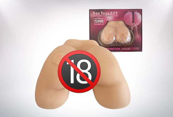 Sexy Toy Ass: Doble Canal Texturizado Diseño Realista XL 3D