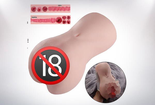 Masturbador Dayan Realista con Doble Orificio Sensación Piel