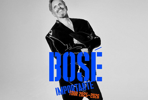 Miguel Bosé Tour 2026 - Zona Platinum 