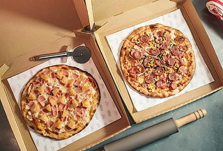 Combo Pizza Grande + Acompañante en Surquillo