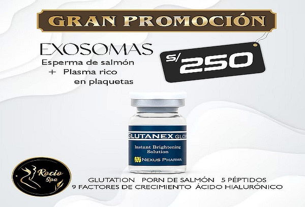 Exosomas de Esperma de Salmón + PDRN + 6 Tubos de PRP