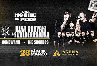 Una Noche en Perú Illya Kuryaki and The Valderramas