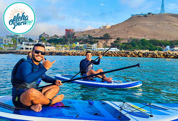 2 hs de Paddle en Agua Dulce: Mañana o Sunset con Aloha Perú